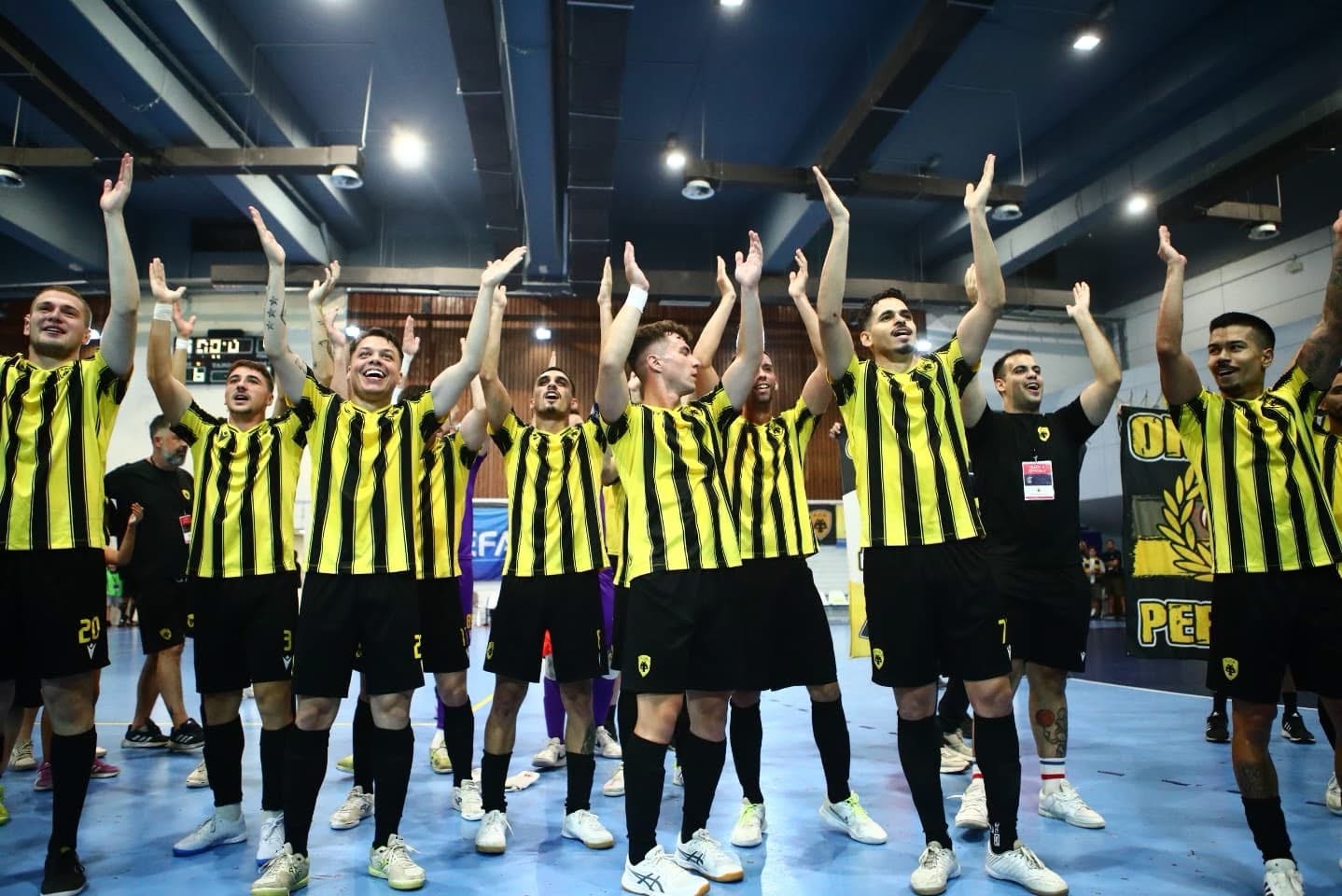 Επική πρόκριση στην επόμενη φάση του UEFA Futsal Champions League!