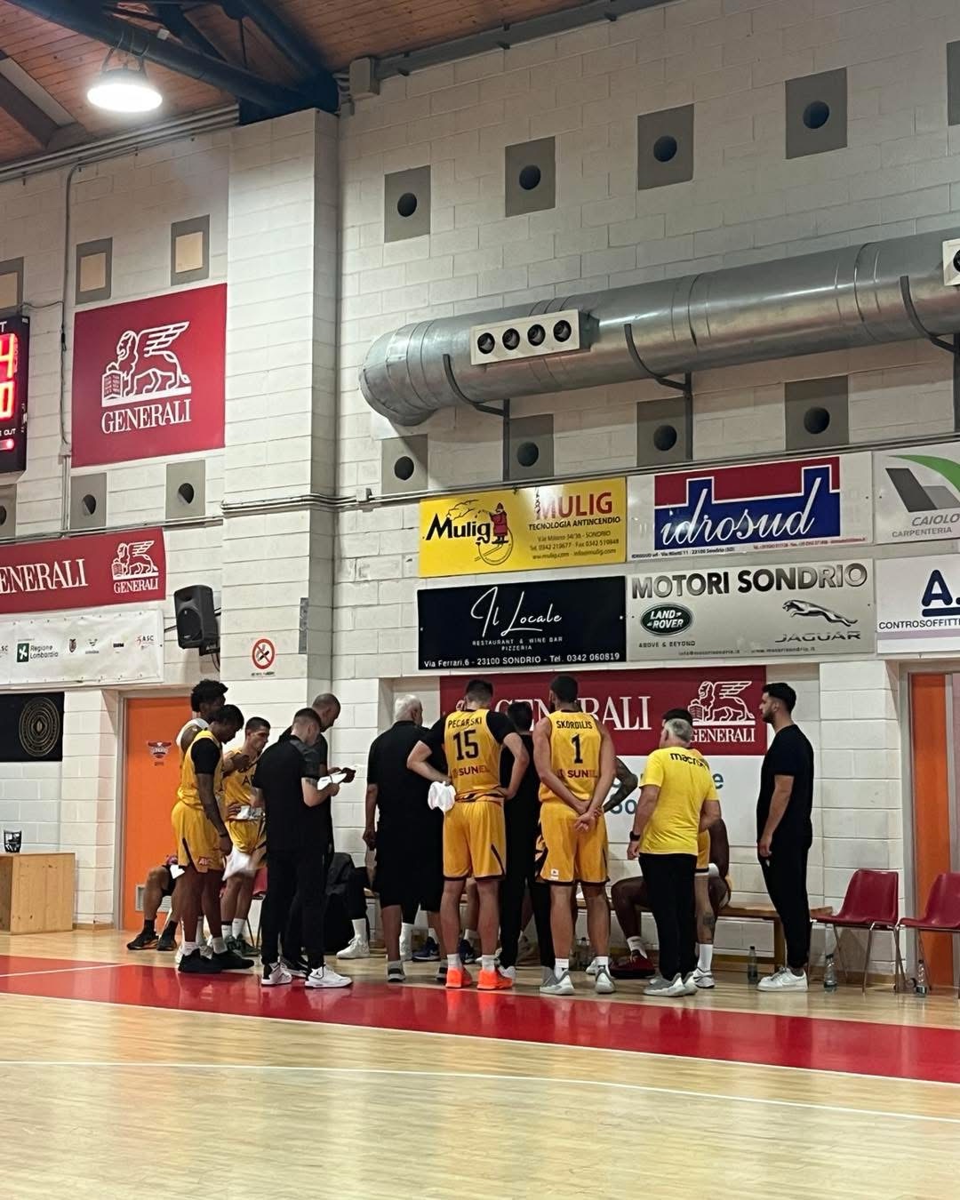 Τρέντο – ΑΕΚ 53-46 (ΗΜ.)