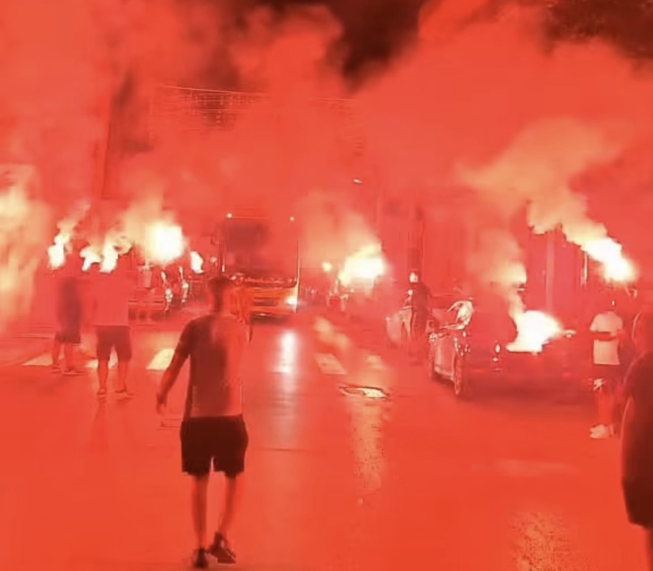 Η υποδοχή της ΑΕΚ στην Λιβαδειά! (VIDEO)