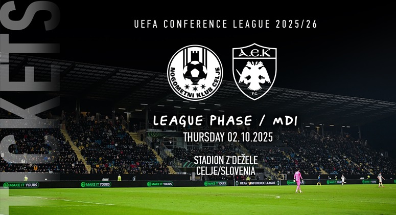 Τα εισιτήρια για την πρεμιέρα της ΑΕΚ στην Σλοβενία