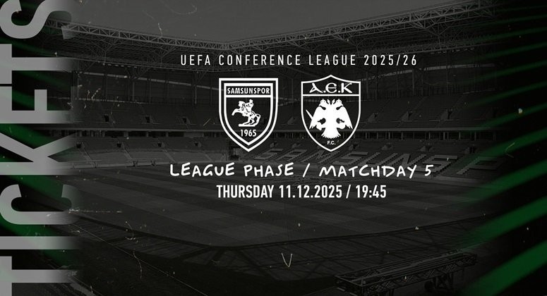 Ο τρόπος που θα μπουν οι φίλοι της ΑΕΚ στο Samsun Stadio